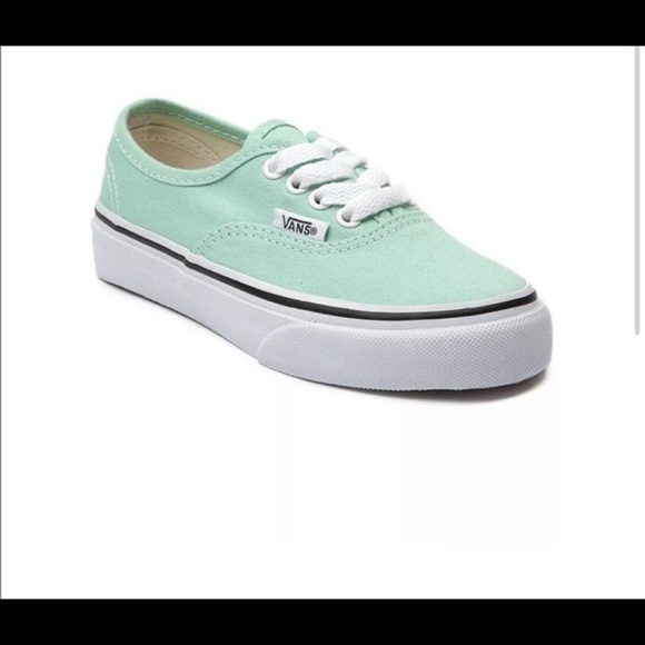 Vans Mint Green Shoes - Picture 6 of 6